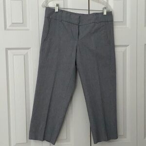 Gray Cropped Pants